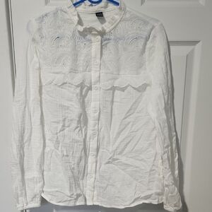 White Button Down Shirt